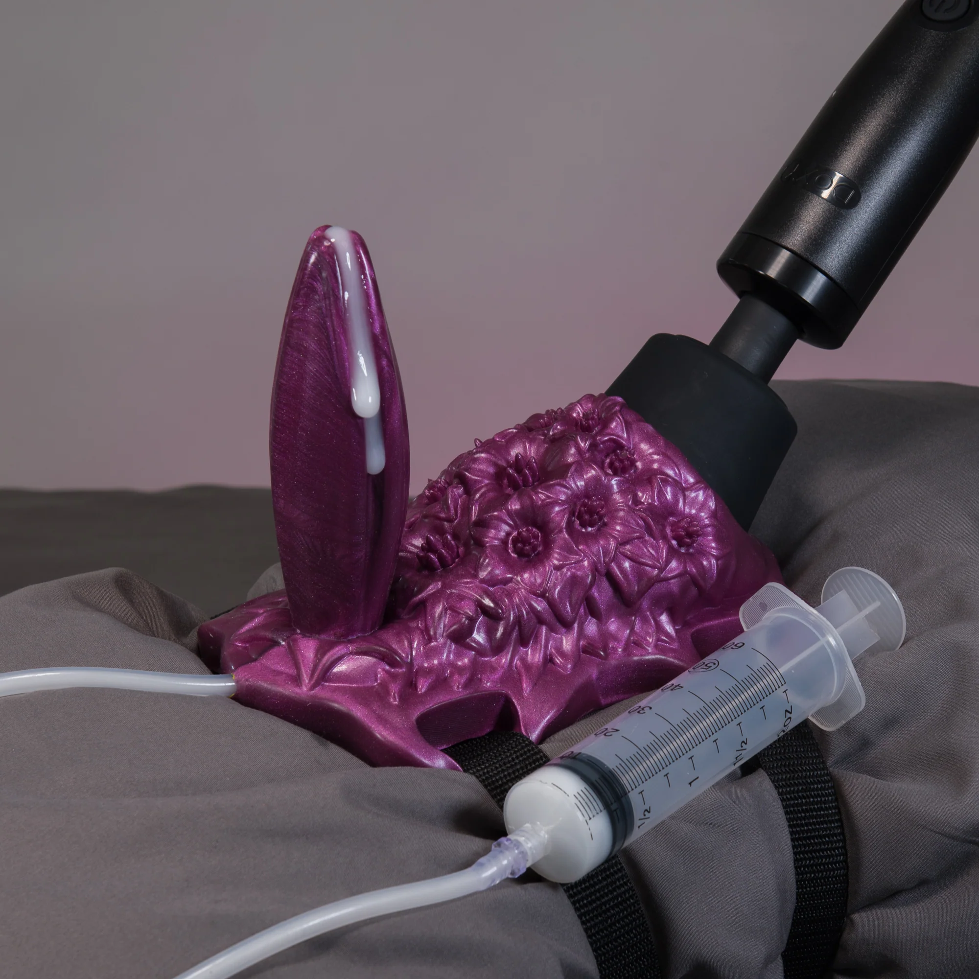 Lilly Ejaculating Wand Sex Toy Grinder & Lube - Image 3