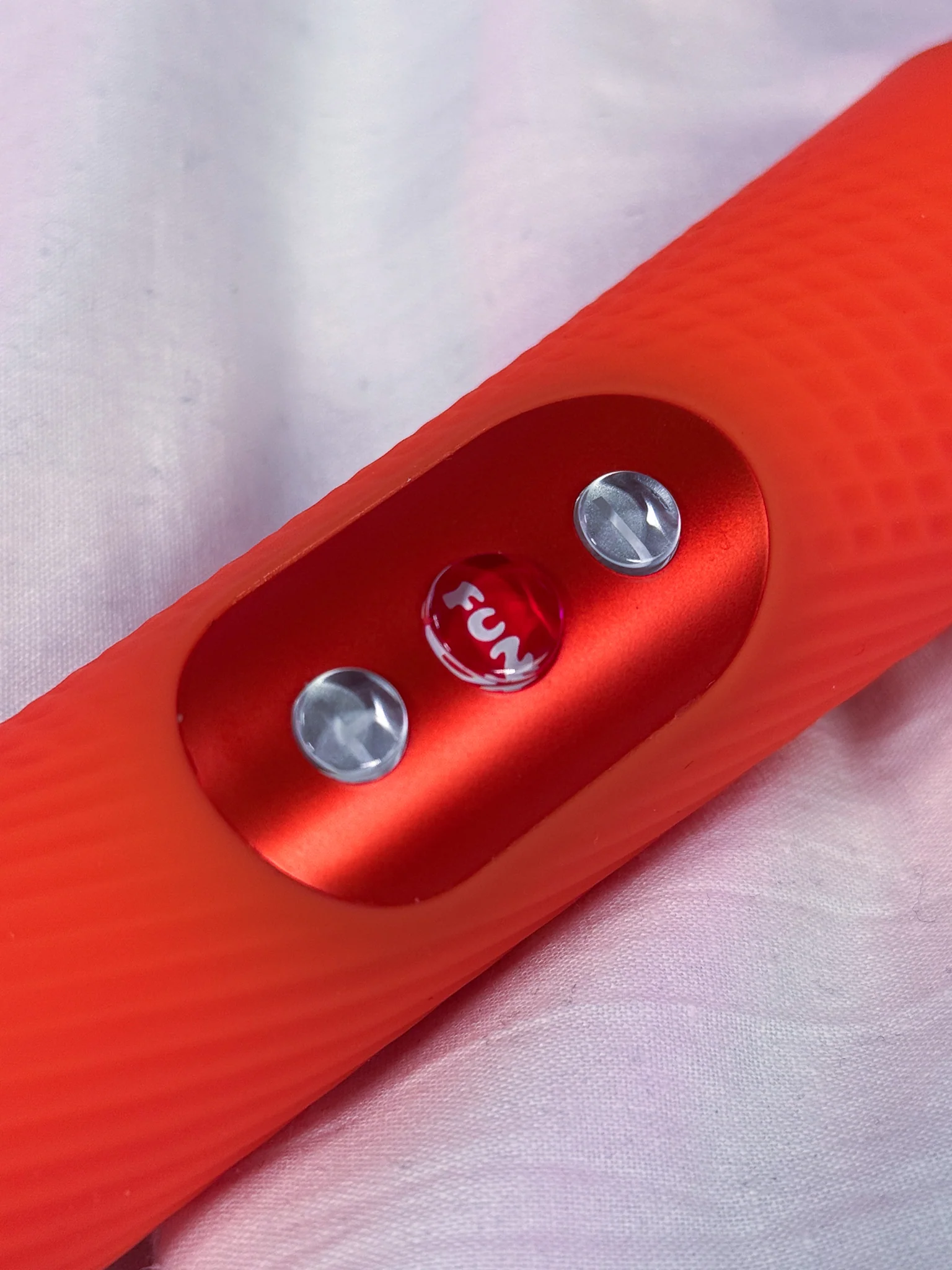 Fun Factory VIM Orange - Extra Quiet Silicone Wand Massager - Image 3