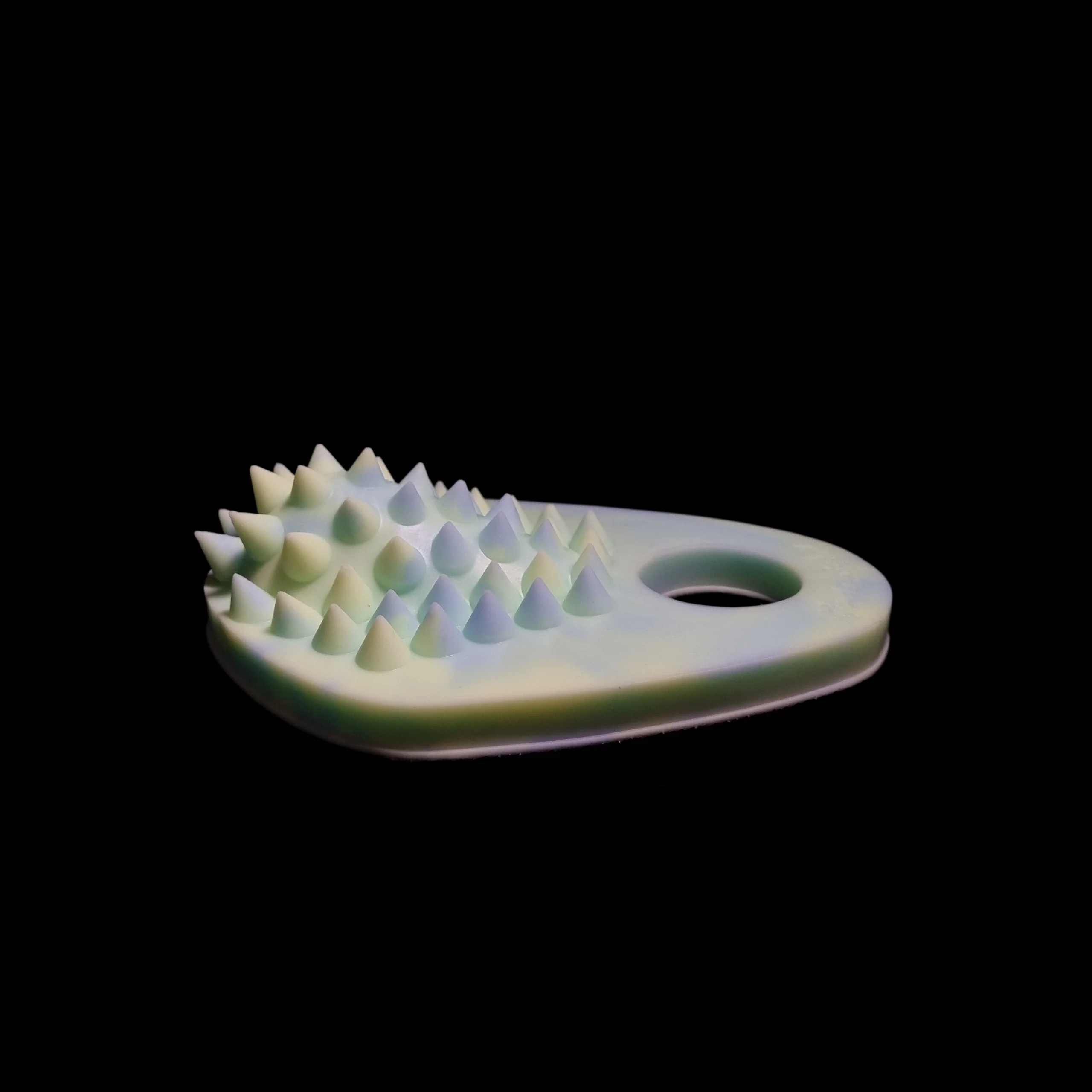 GP2 - Grind Ring - Spikes - High Mound - Extra Soft  Firmness - 2 Colour Marble - Image 2