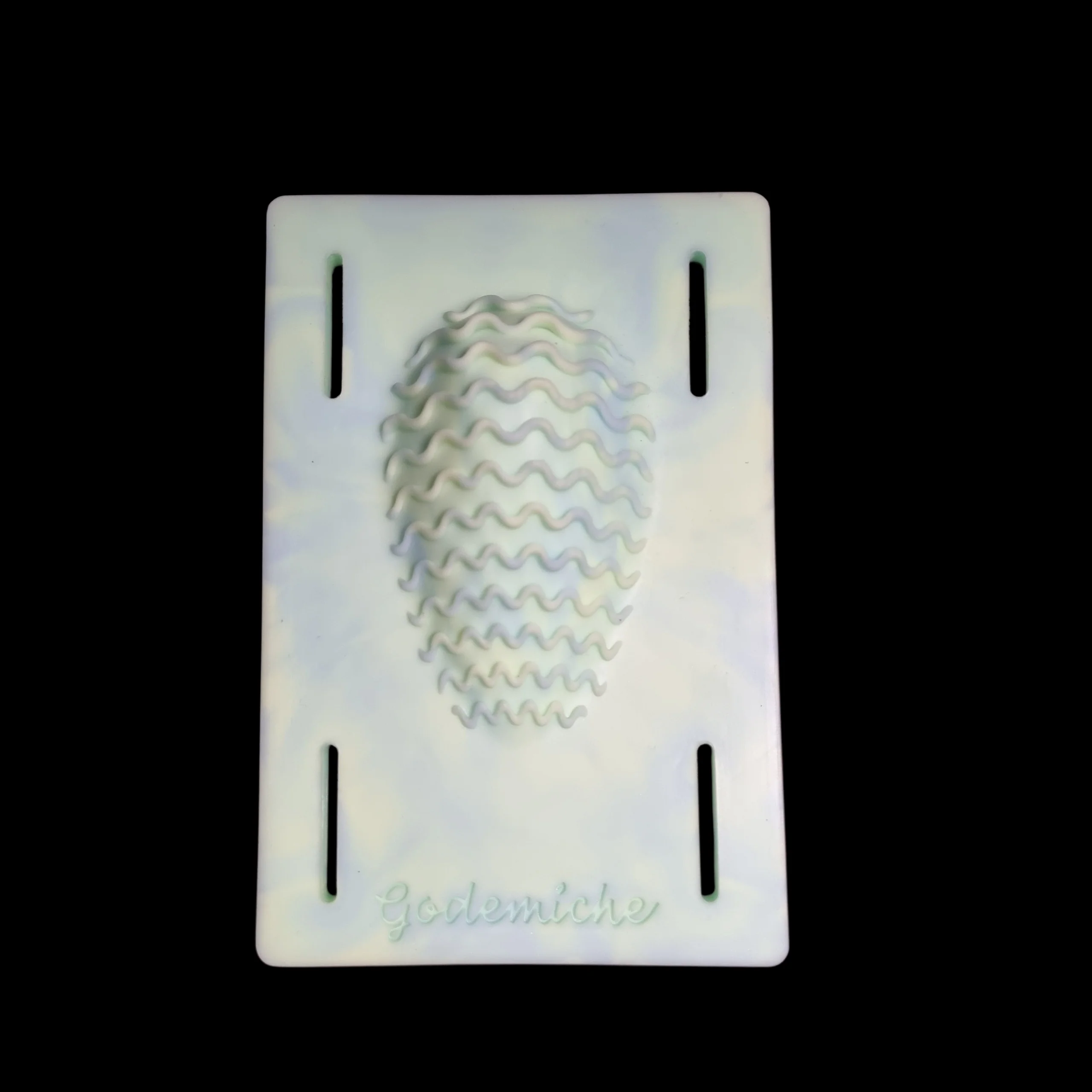 GP29 - Grind Pad - Tall Waves - Extra Soft  Firmness - 2 Colour Marble