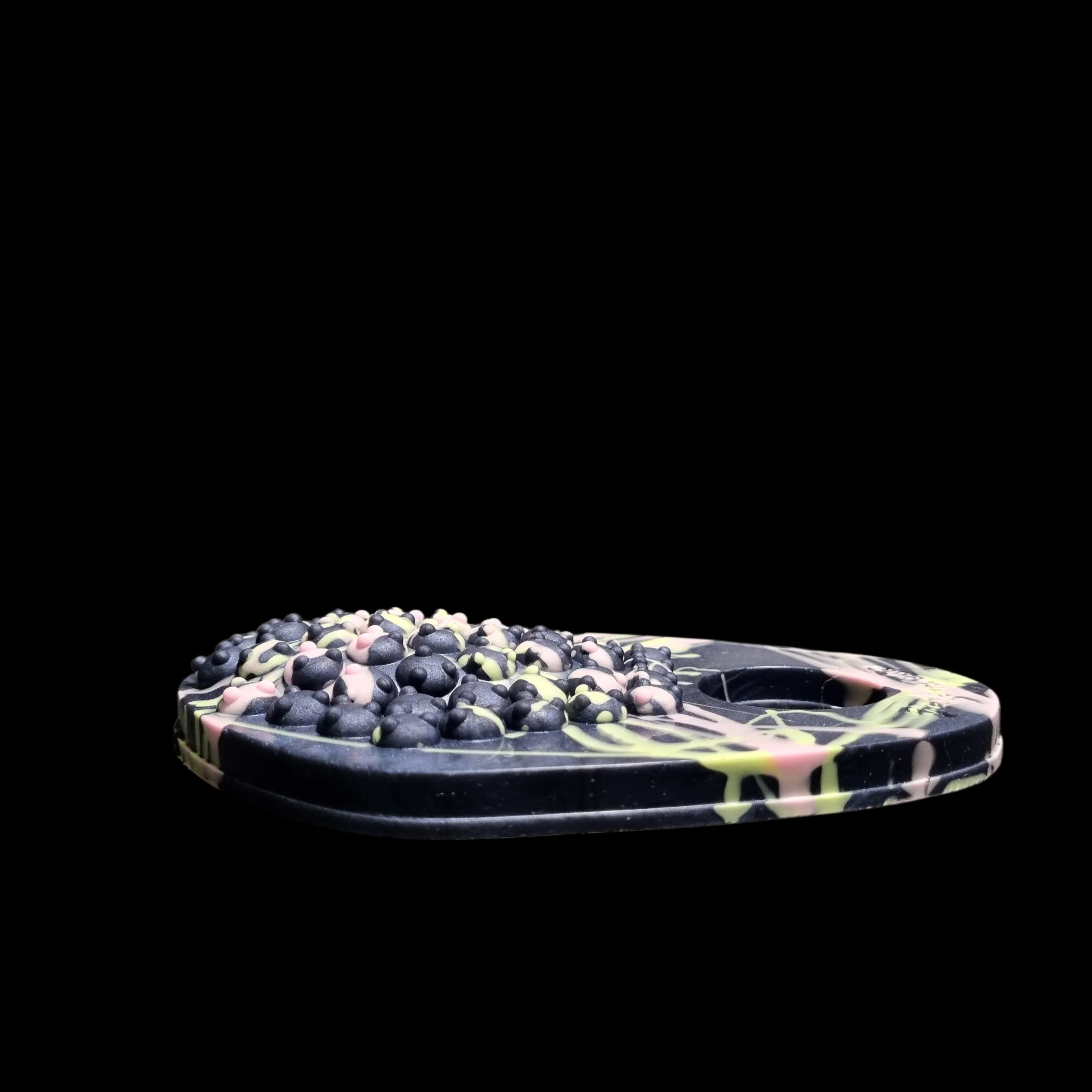 GP48 - Grind Ring - Bubbles & Bumps - Low Mound - Extra Soft  Firmness - 3 Colour Marble - Image 2