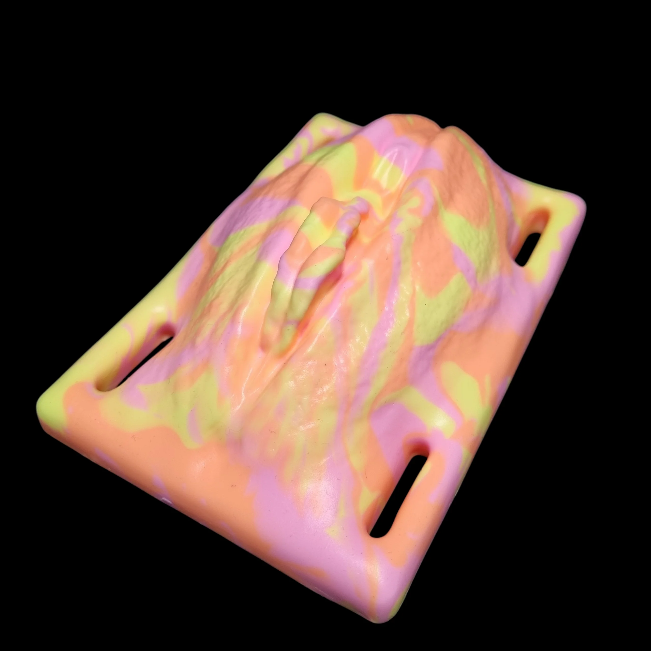 GP73 - Helena - The Tribbing Pad - Extra Soft  Firmness - 3 Colour Marble - Image 2